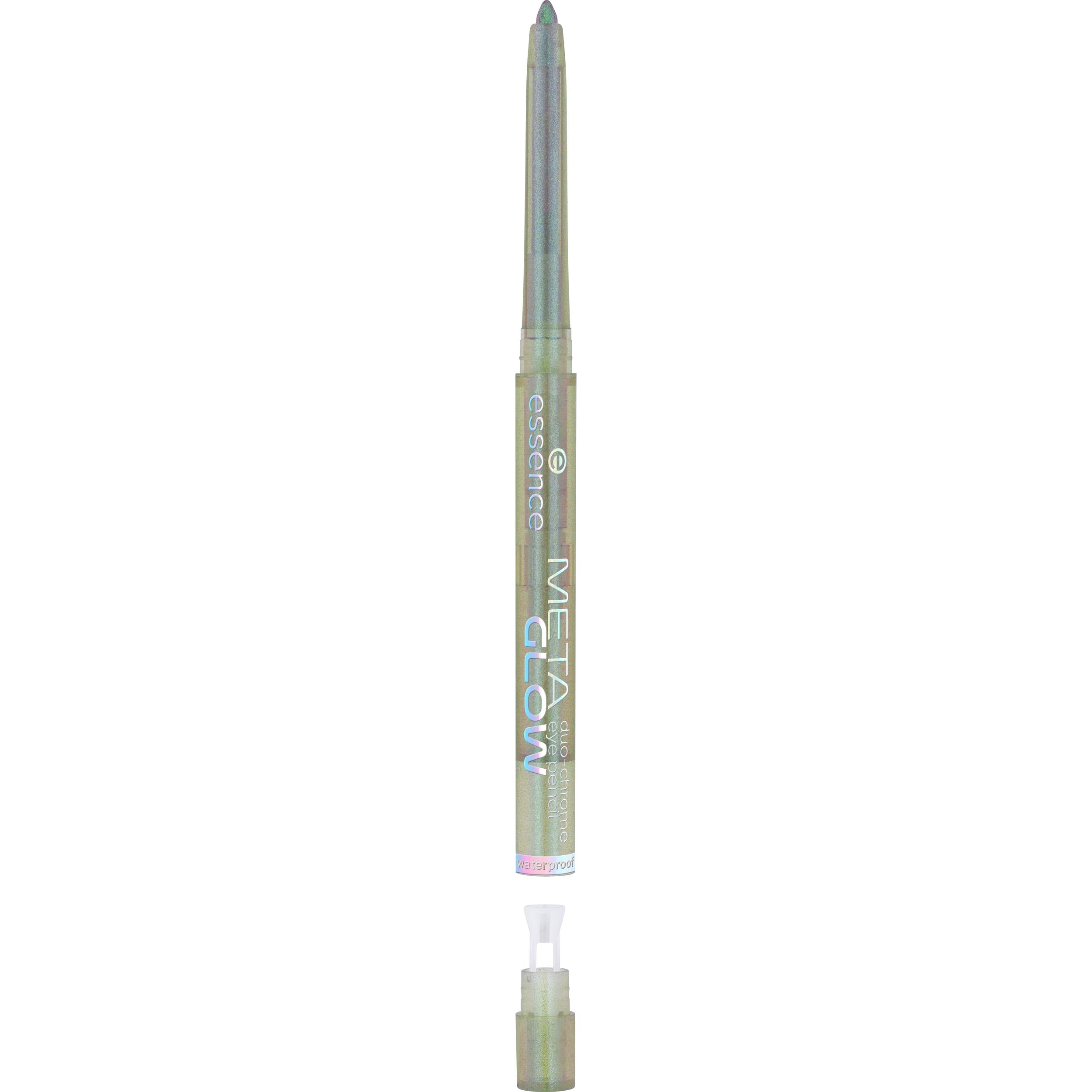 Voir la diapositive 2 : ESSENCE Meta Glow duo chrome crayon pour yeux 03 galactic chrome 0.22g
