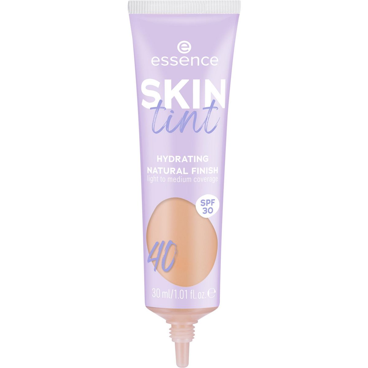 ESSENCE Skin tint fond de teint FPS30 hydratant teinte 40 30ml