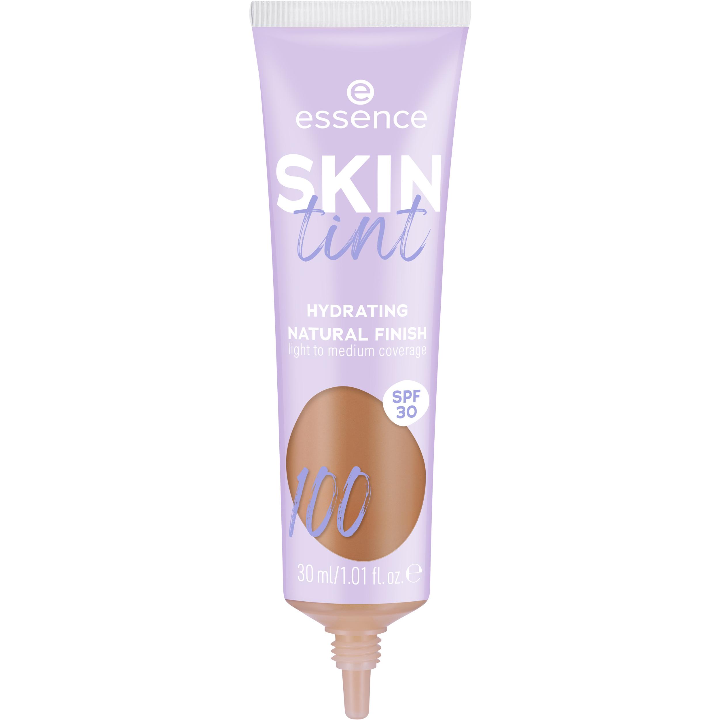 Voir la diapositive 2 : ESSENCE Skin tint fond de teint FPS30 hydratant teinte 100 30ml