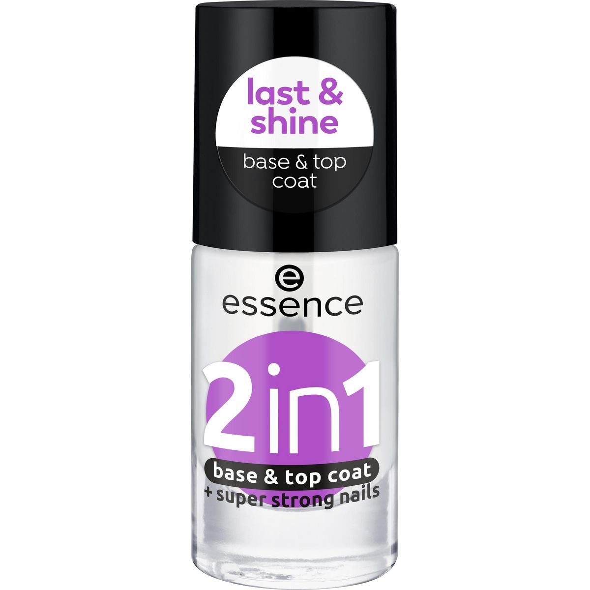 ESSENCE Vernis à ongles 2 en 1 base et top coat 8ml