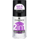 ESSENCE Vernis à ongles 2 en 1 base et top coat 8ml