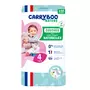 CARRYBOO Nature couches écologiques taille 4 (7-18kg) 44 couches