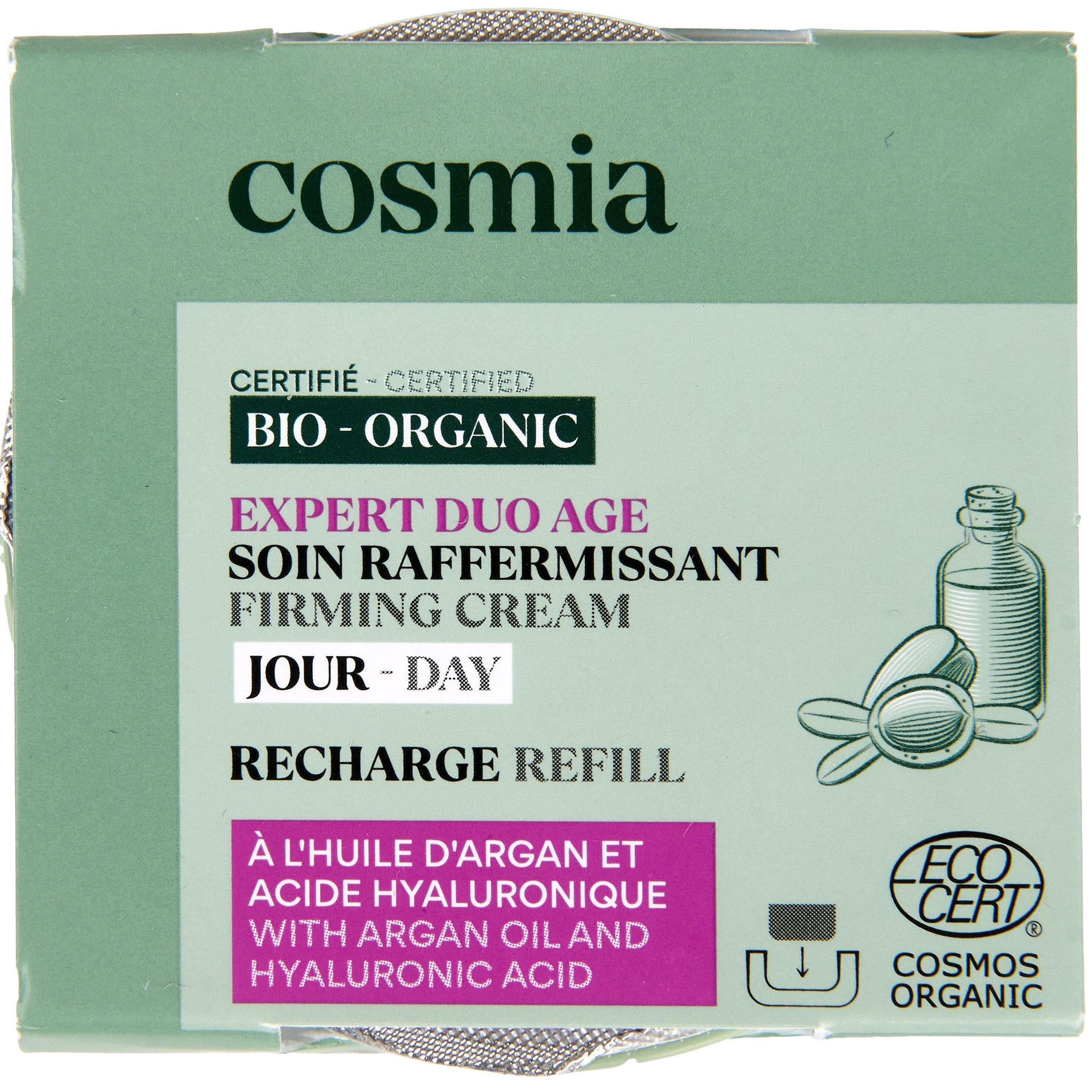 Voir la diapositive 2 : COSMIA BIO Expert Duo Age Recharge soin raffermissant jour huile d'argan et acide hyaluronique 50ml