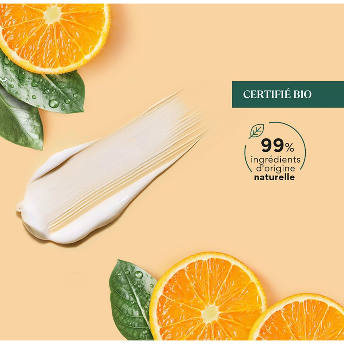 COSMIA BIO Glow masque visage éclat à l'extrait d'orange & vitamine C 100ml