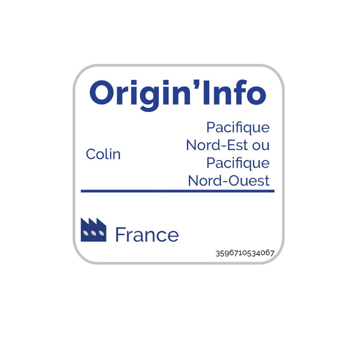 AUCHAN Colin d Alaska sauce a la parisienne 2 portions 400g