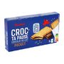 Voir la diapositive 3 : AUCHAN Biscuits Croc ta pause au chocolat au lait pocket sachets individuels 5 biscuits 135g