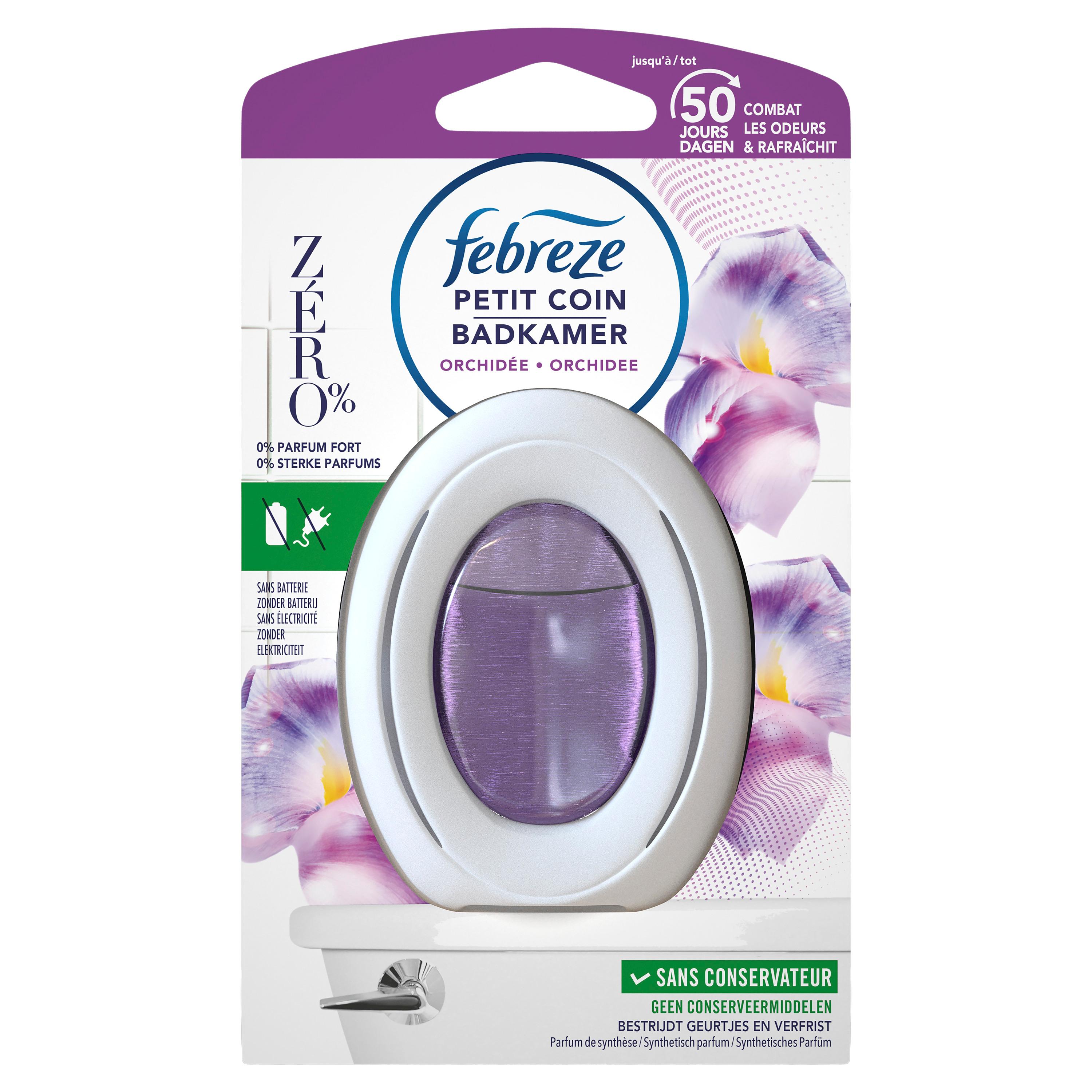 Voir la diapositive 2 : FEBREZE Desodorisant petit coin orchidee 7.5ML