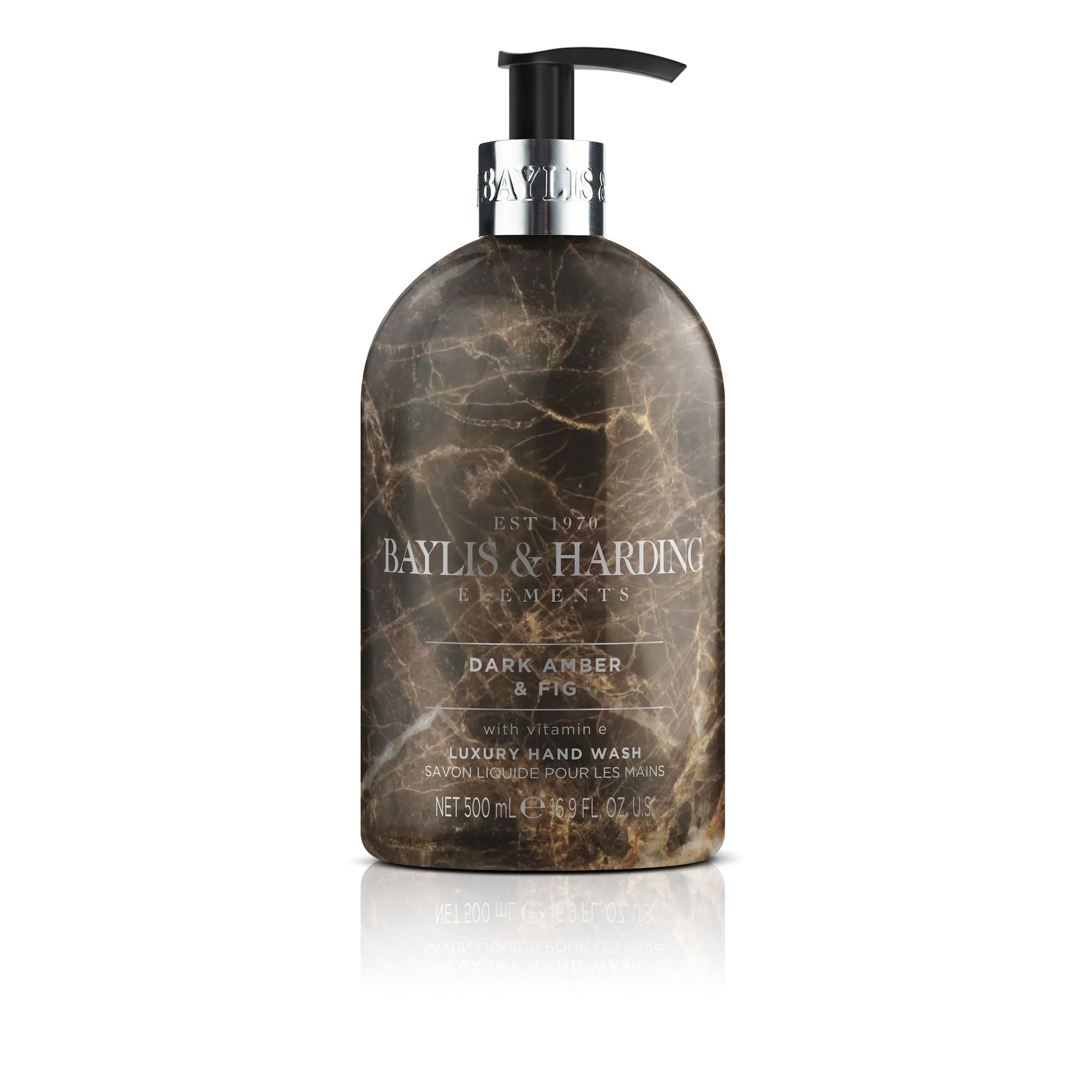 BAYLIS & HARDING Savon pour les mains ambre sombre et figue 500ml