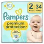 PAMPERS Premium-protection couches taille 2 (4-8kg) 34 couches