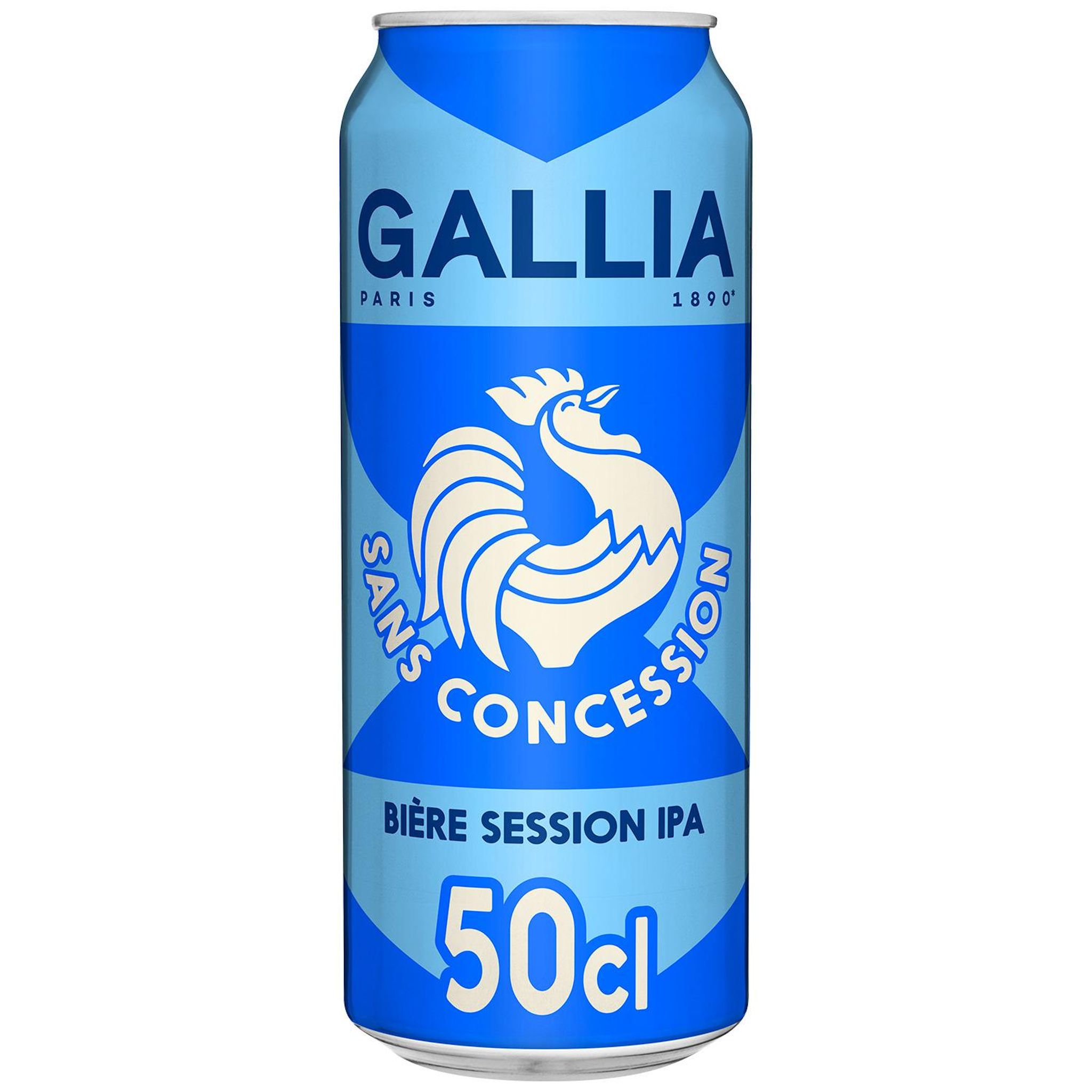 Voir la diapositive 2 : GALLIA Bière session IPA 4.3% boîte 50cl
