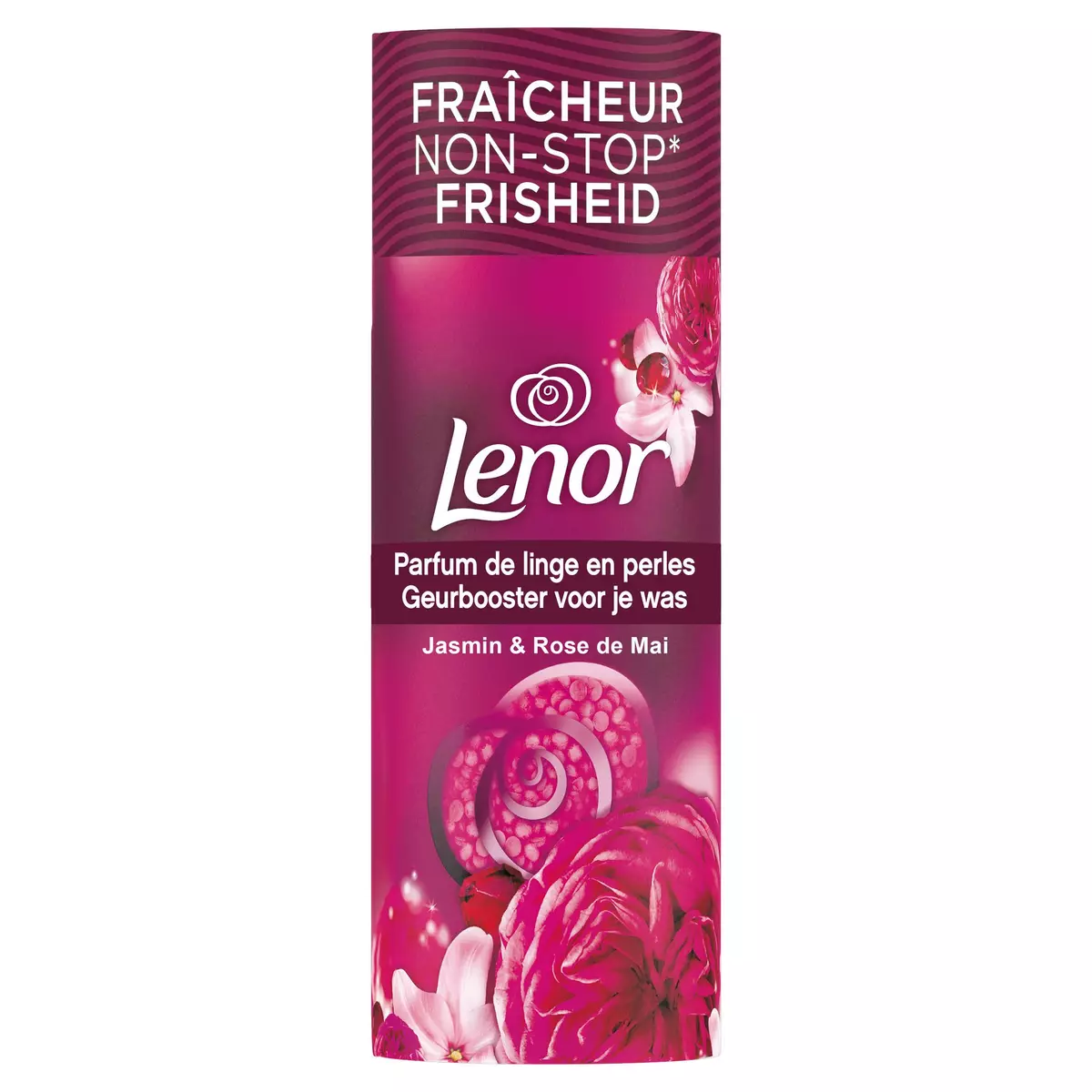 LENOR Parfum de linge en perles jasmin & rose de mai 235g