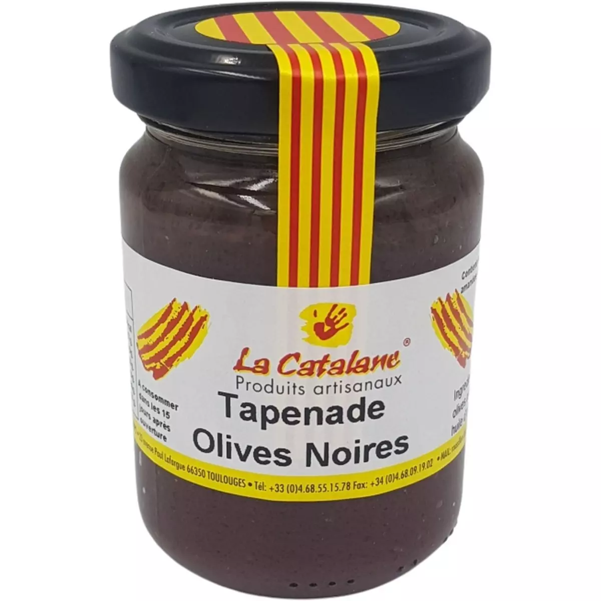 LA CATALANE Tapenade olives noires 140g