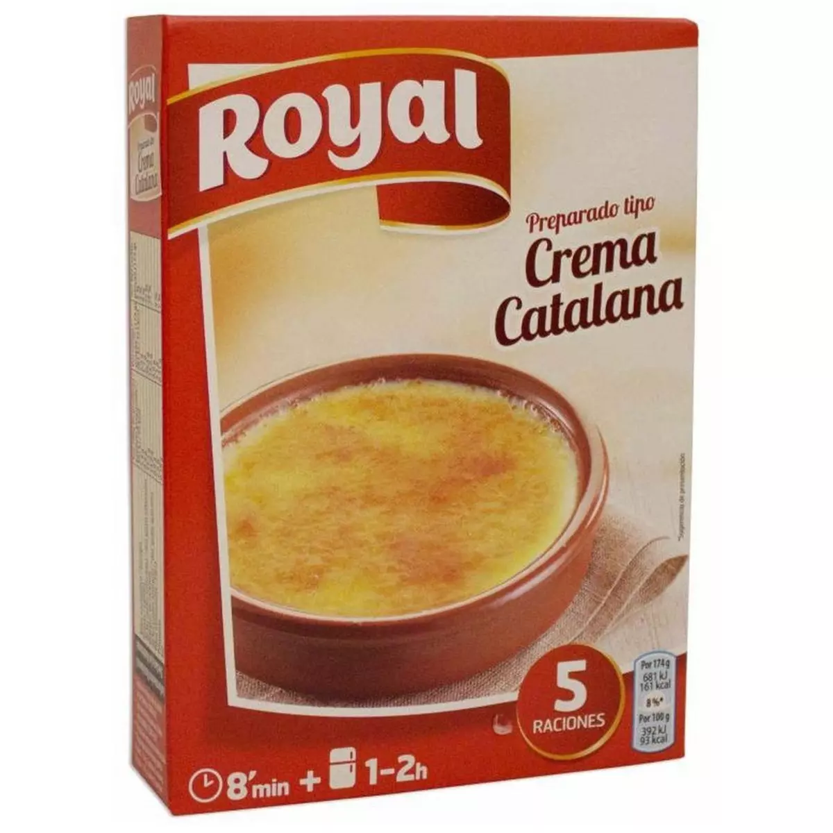 ROYAL Préparation pour crème catalane 5 portions 120g