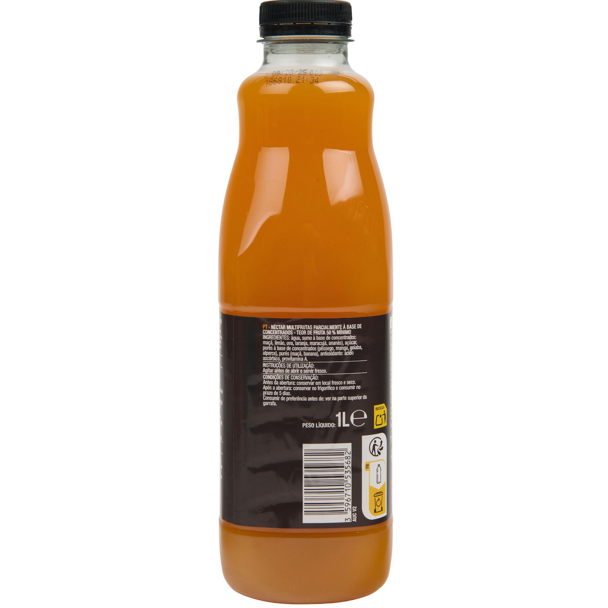 Voir la diapositive 2 : AUCHAN Multifruit 1l