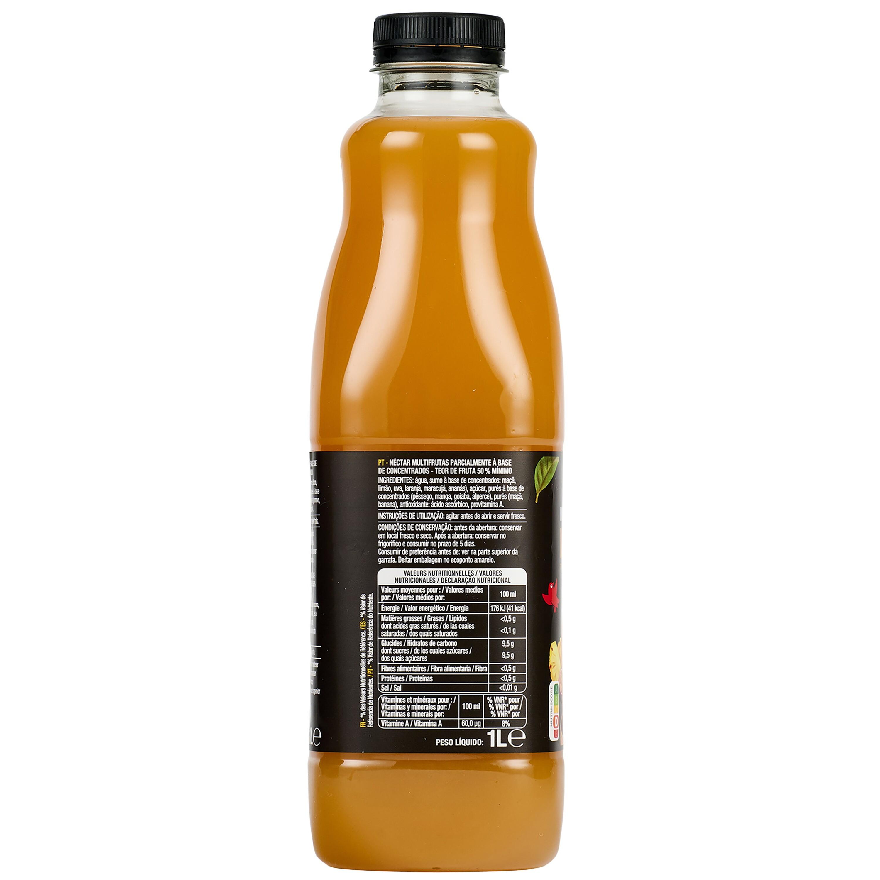 Voir la diapositive 3 : AUCHAN Multifruit 1l