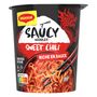 Voir la diapositive 2 : MAGGI Cup nouille instantanée japonaise Sweet Chili Saucy Noodles 1 personne 75g