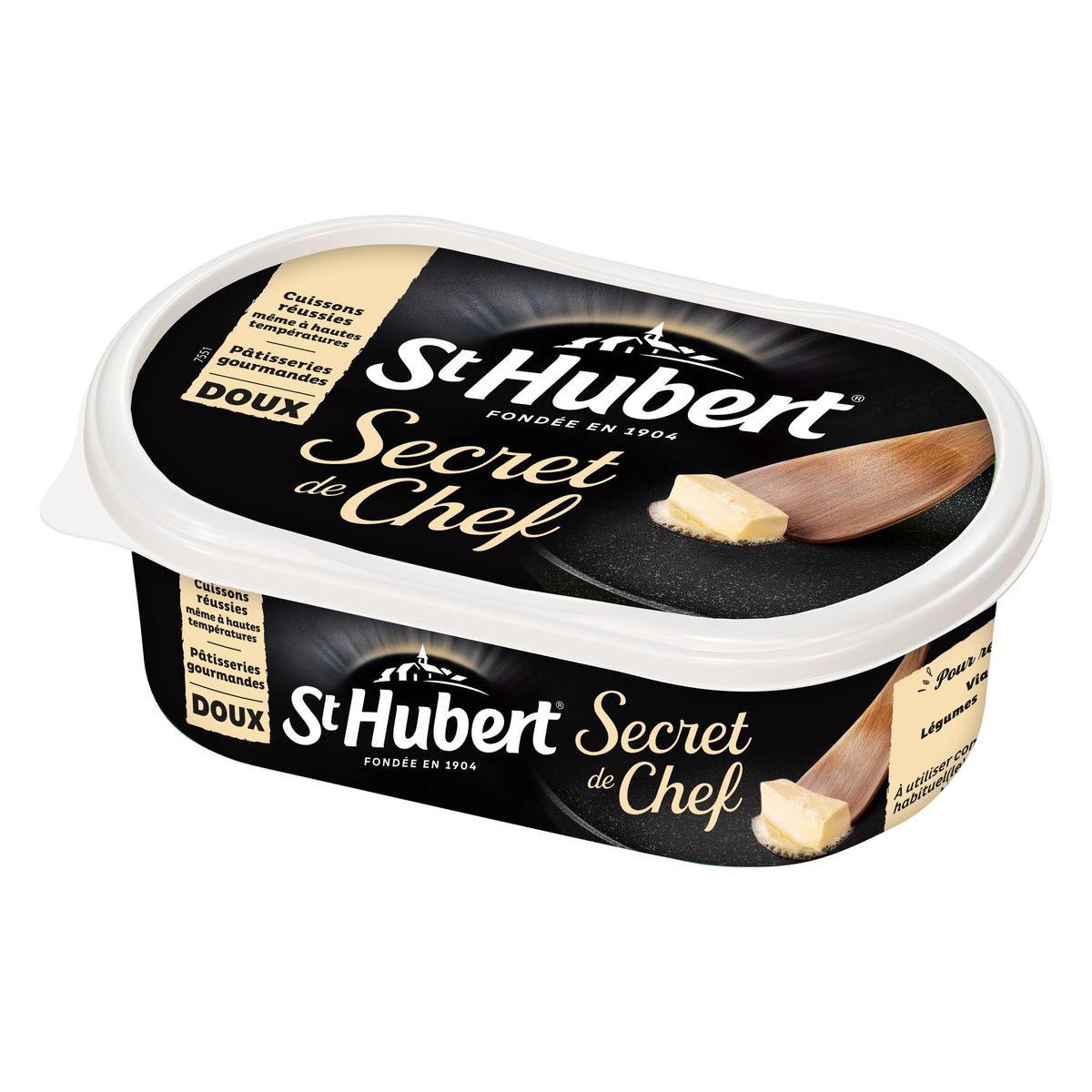 ST HUBERT Secret de chef Margarine cuisson et pâtisserie doux 250g