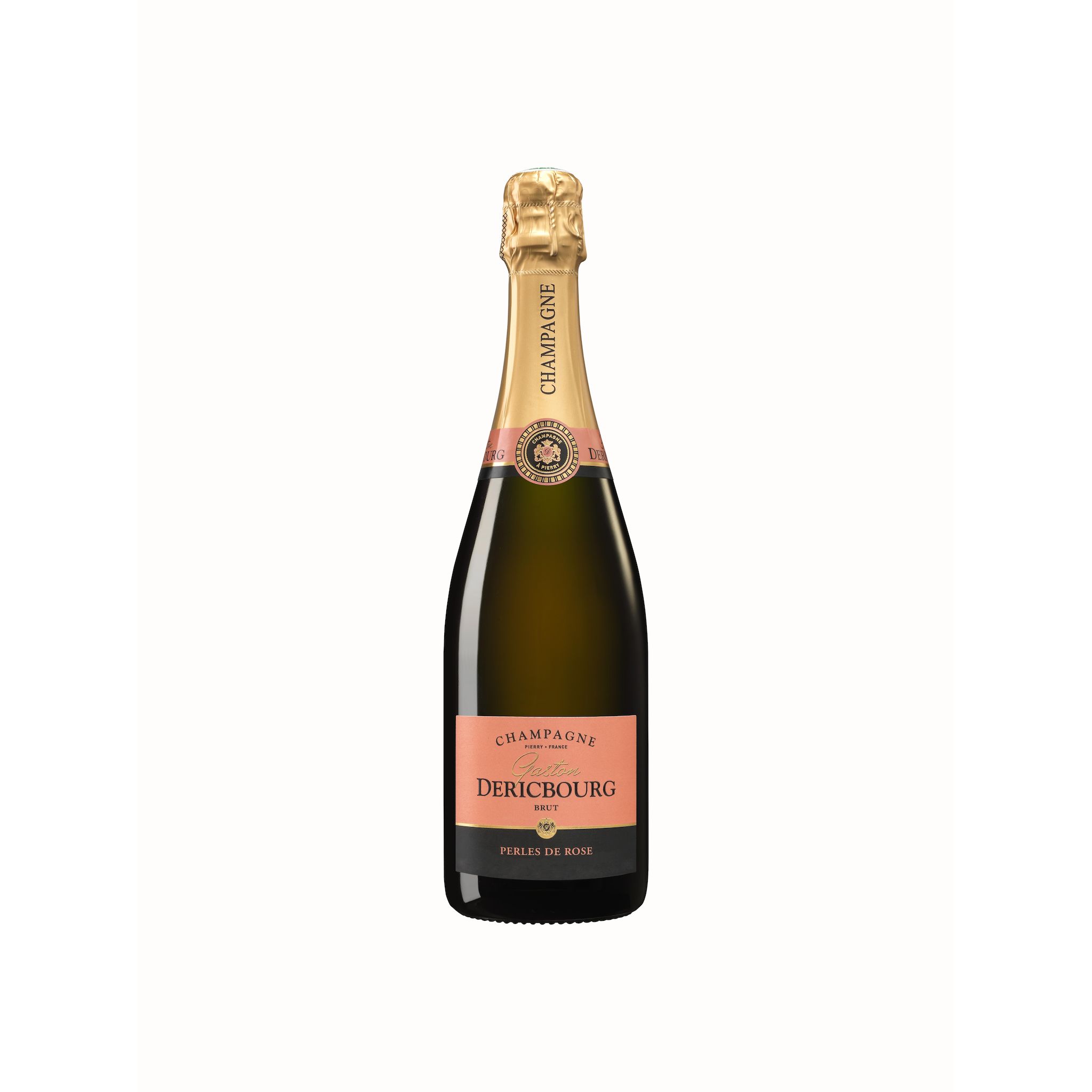 GASTON DERICBOURG Champagne Gaston Dericbourg brut perles de rose 75cl