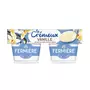LA FERMIERE Le Crémeux - yaourt à la vanille 2x120g