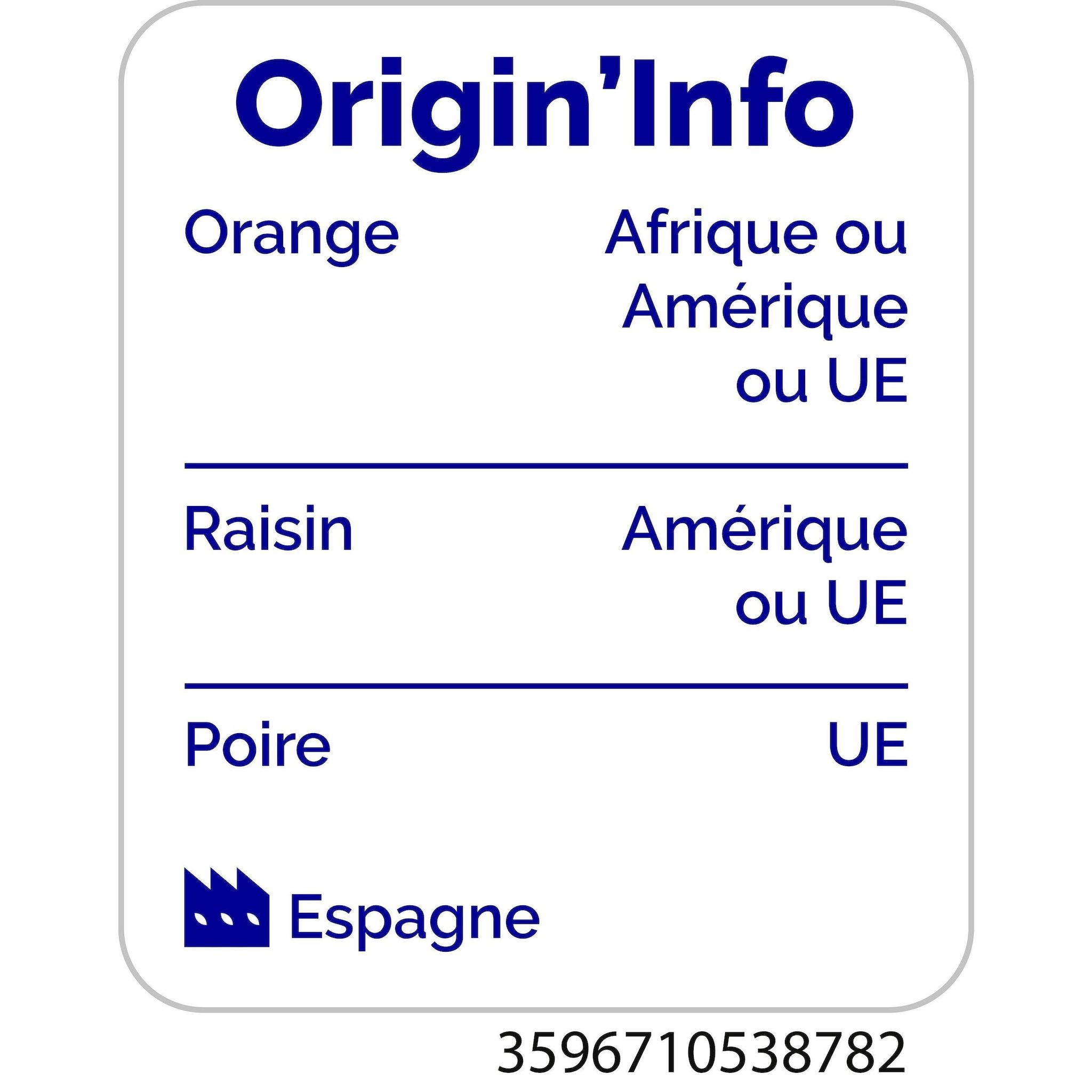 Voir la diapositive 4 : AUCHAN Jus d'orange multifruits en briquettes 6x20cl