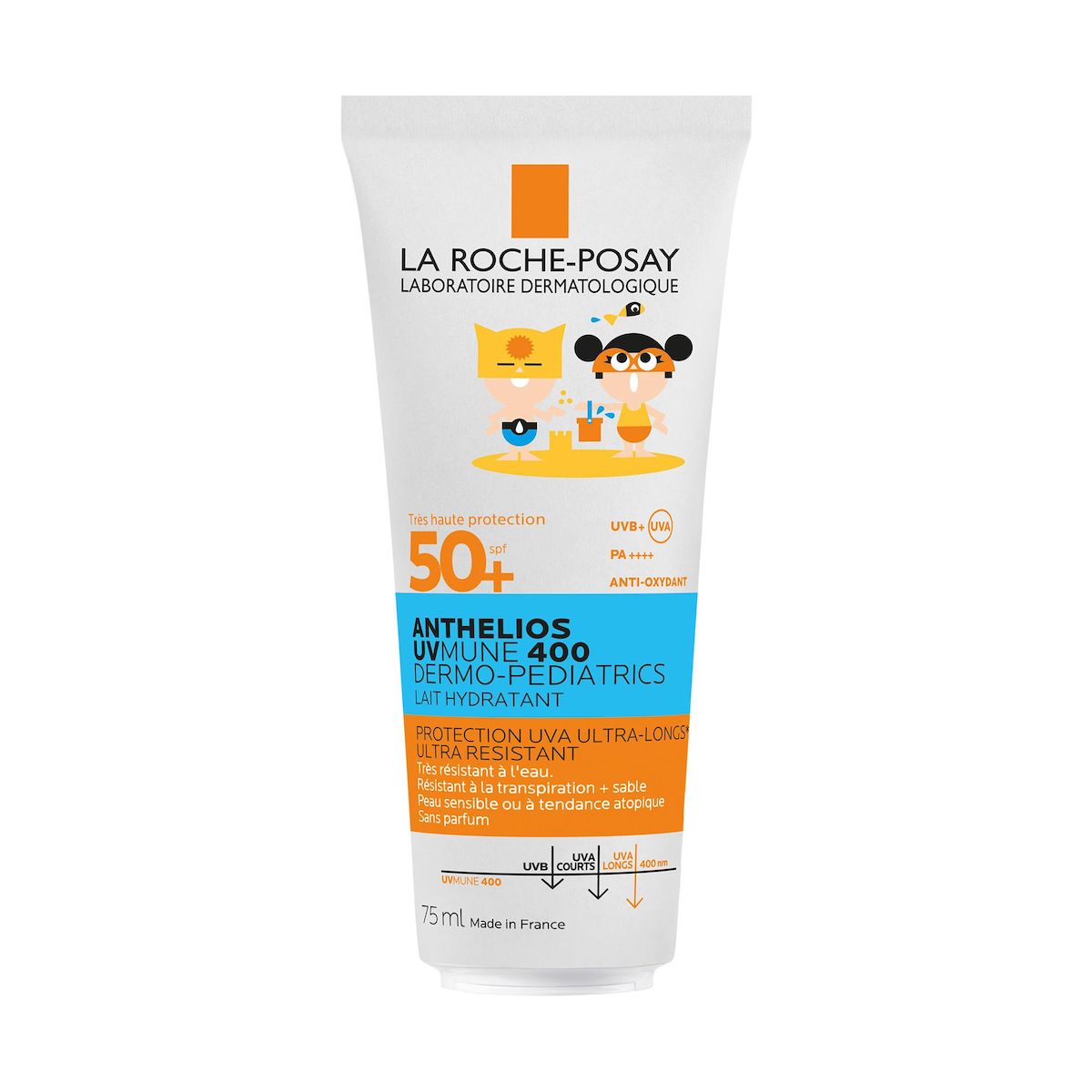 LA ROCHE POSAY Lait hydratant solaire enfants peaux sensibles SPF50+ 75ml
