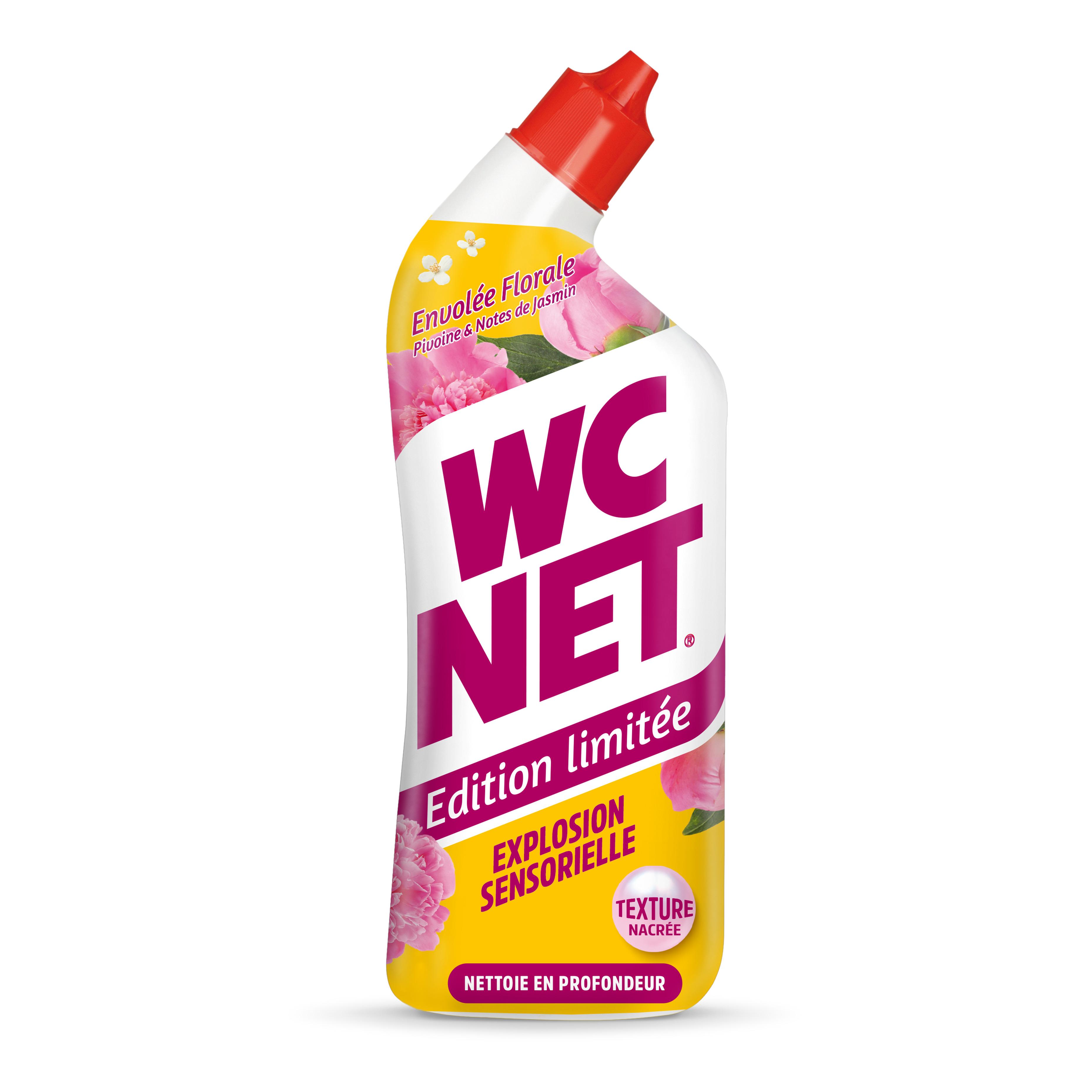 WC NET Gel WC explosion sensorielle envolée florale pivoine notes de jasmin 750ml