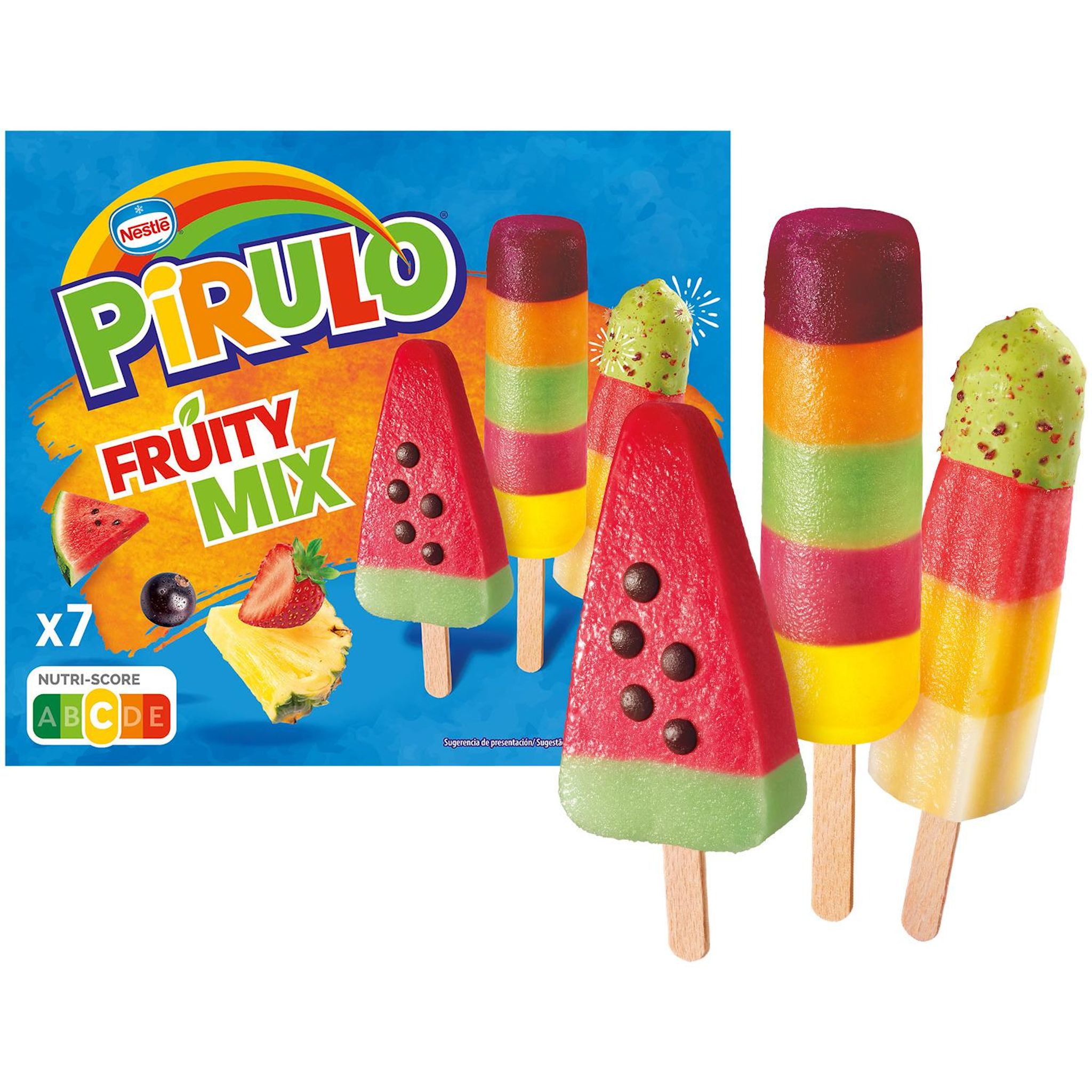PIRULO Fruity mix 7 pièces 472g