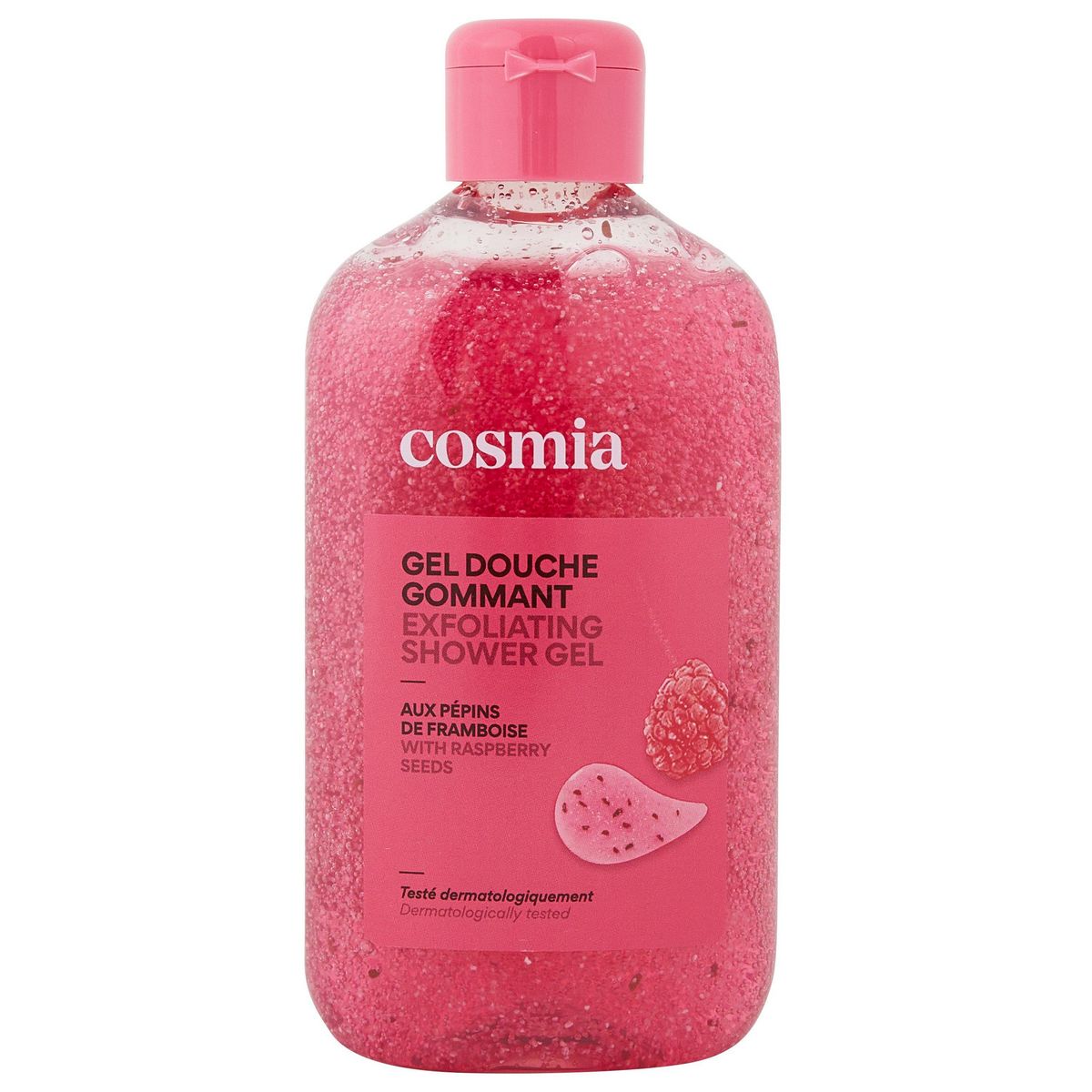 COSMIA Gel douche gommant aux pépins de framboise 250ml