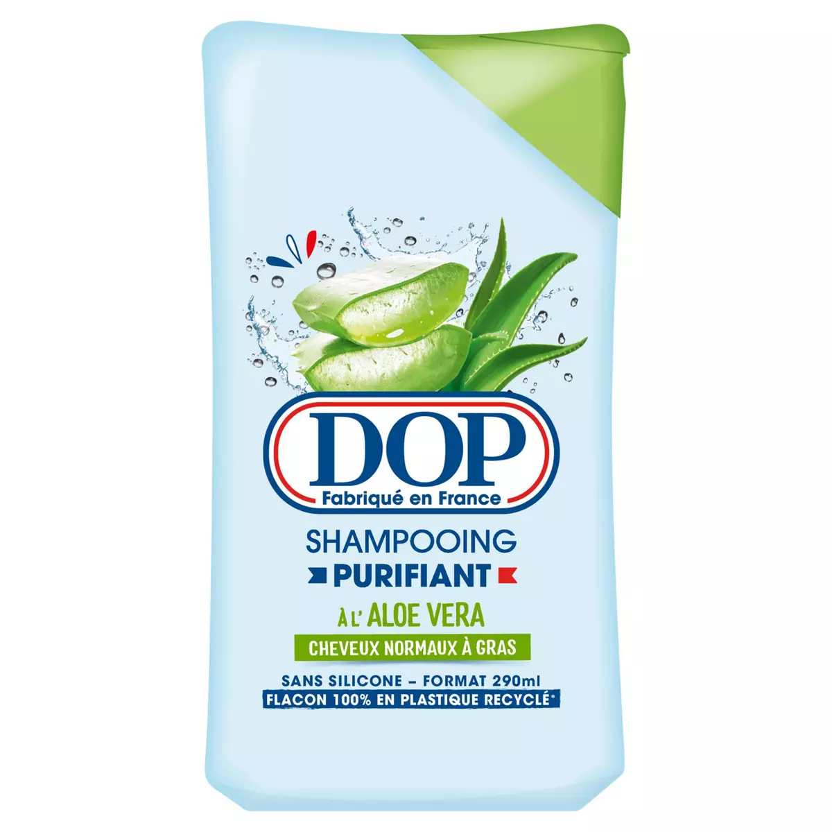 DOP Shampooing purifiant aloe vera cheveux normaux à gras 290ml