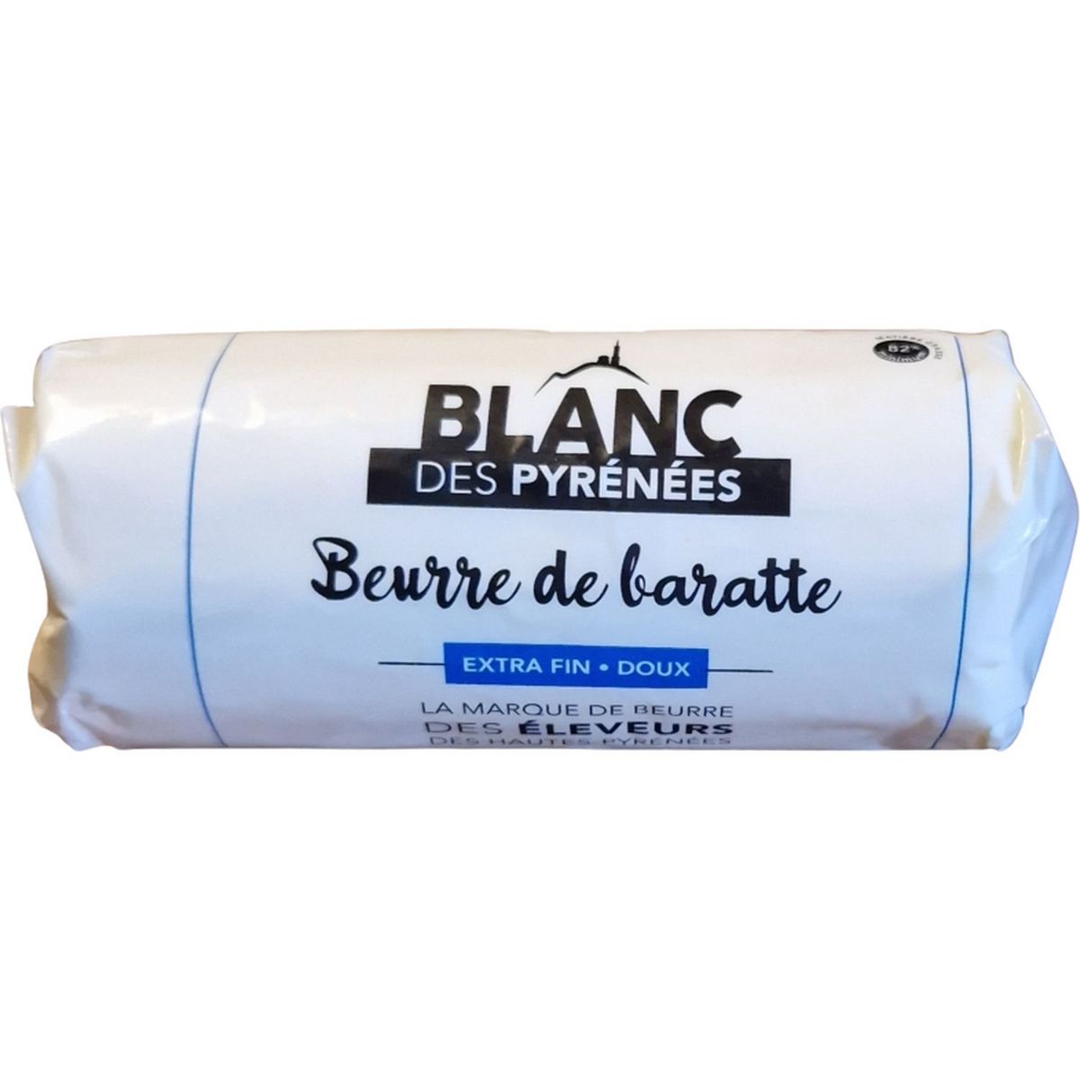 BLANC DES PYRÉNÉES Beurre de baratte extra fin doux 250g