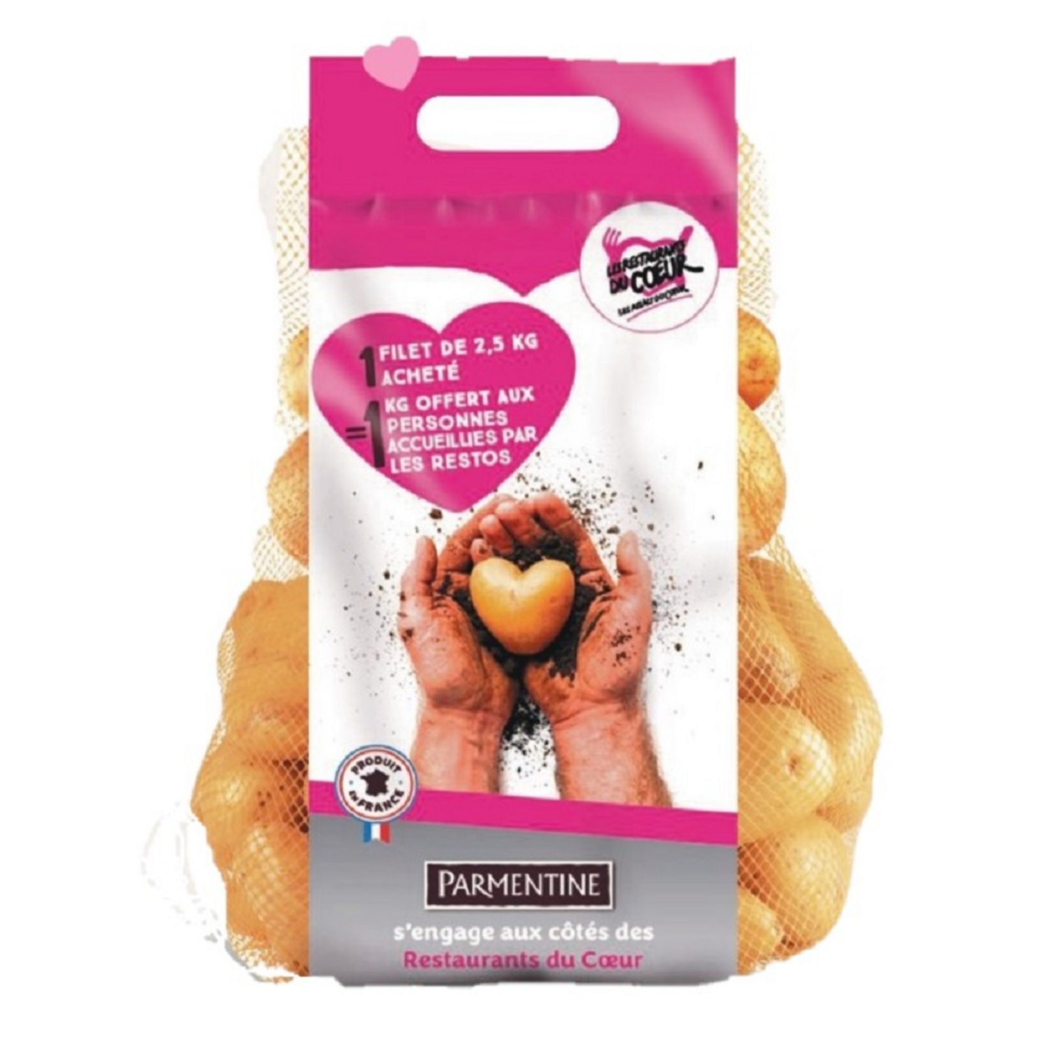 Pommes de terre de consommation à chair ferme 2,5kg