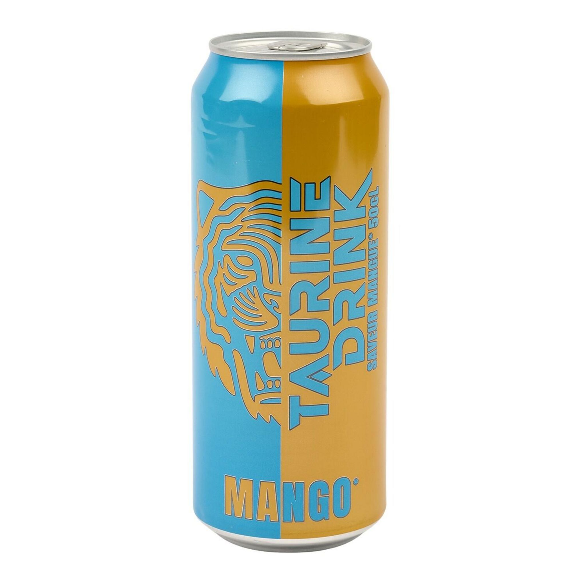 Voir la diapositive 2 : TAURINE DRINK Boisson énergisante Taurine Drink à la mangue 50cl