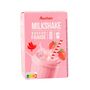 Voir la diapositive 2 : AUCHAN Milkshake saveur fraise en sticks 10 sticks 200g