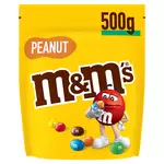 M&M'S Peanut bonbons chocolatés à la cacahuète 500g