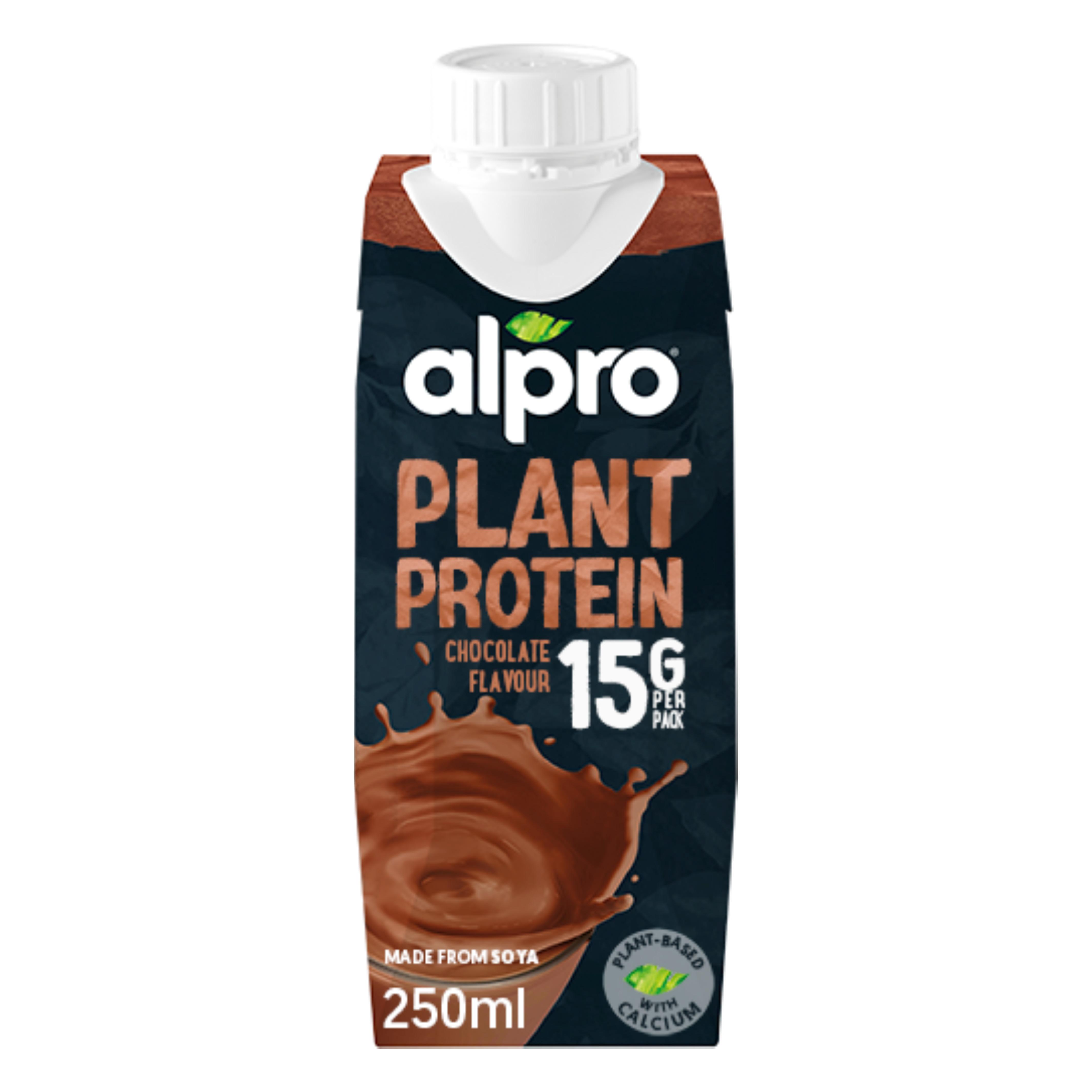 ALPRO Boisson végétale au soja protéine saveur chocolat 250ml