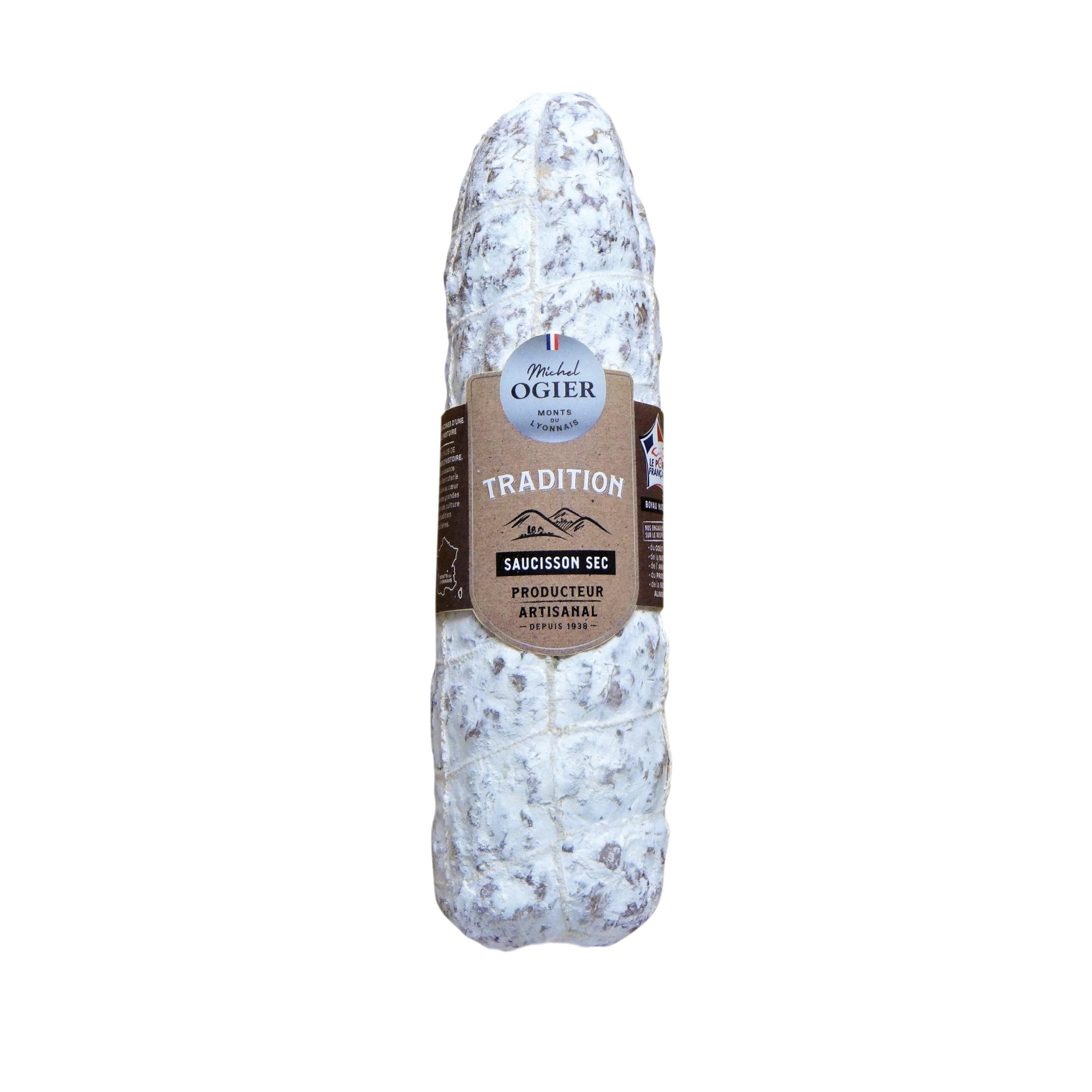 OGIER Saucisson pur porc tradition long 700g