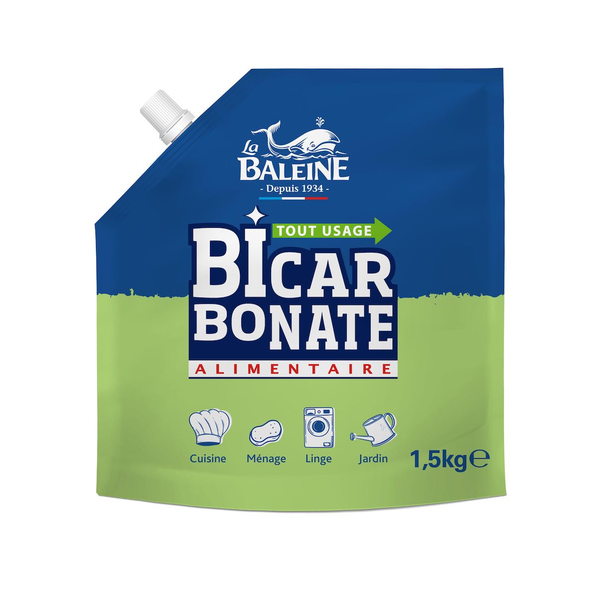 LA BALEINE Bicarbonate alimentaire 1.5kg