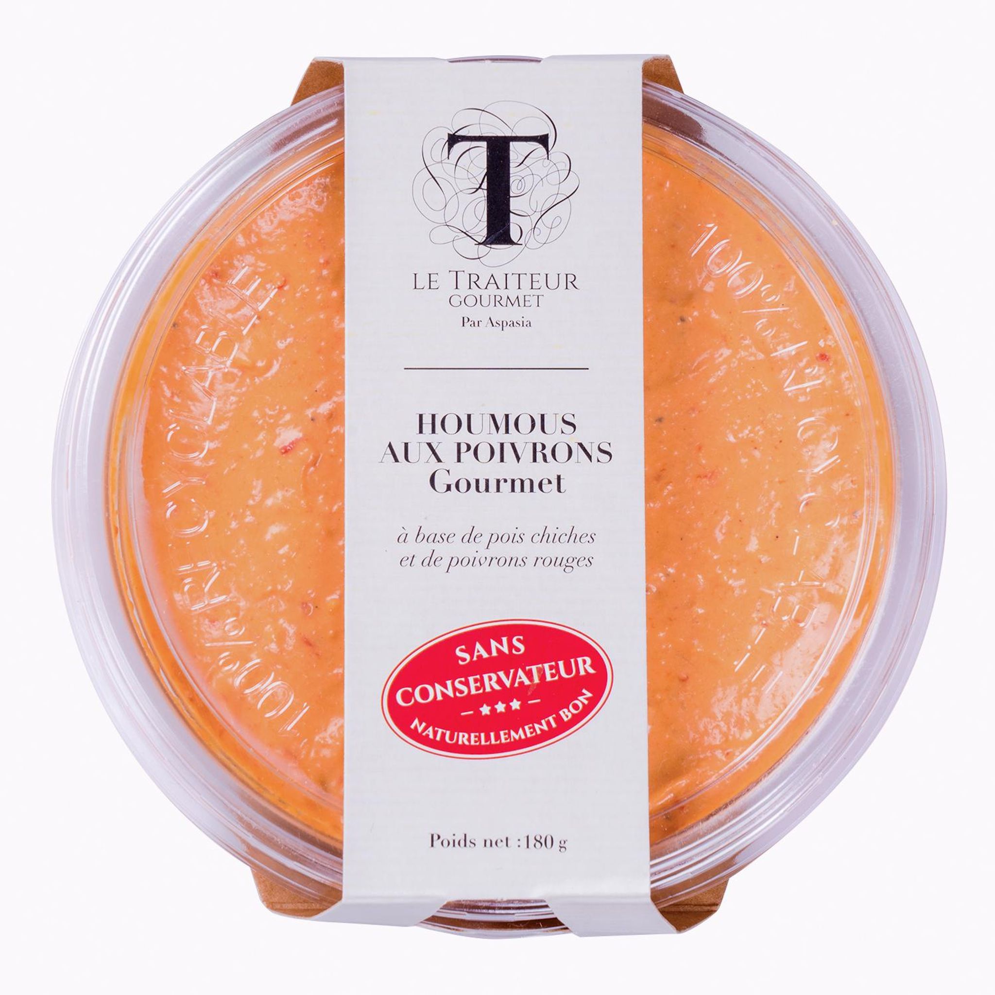 LE TRAITEUR GOURMET Houmous au poivrons gourmet 180g