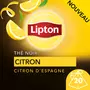LIPTON Thé noir au citron d'Espagne 20 sachets 34g