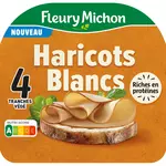FLEURY MICHON Tranches végétariennes de haricots blancs 4 tranches 120g