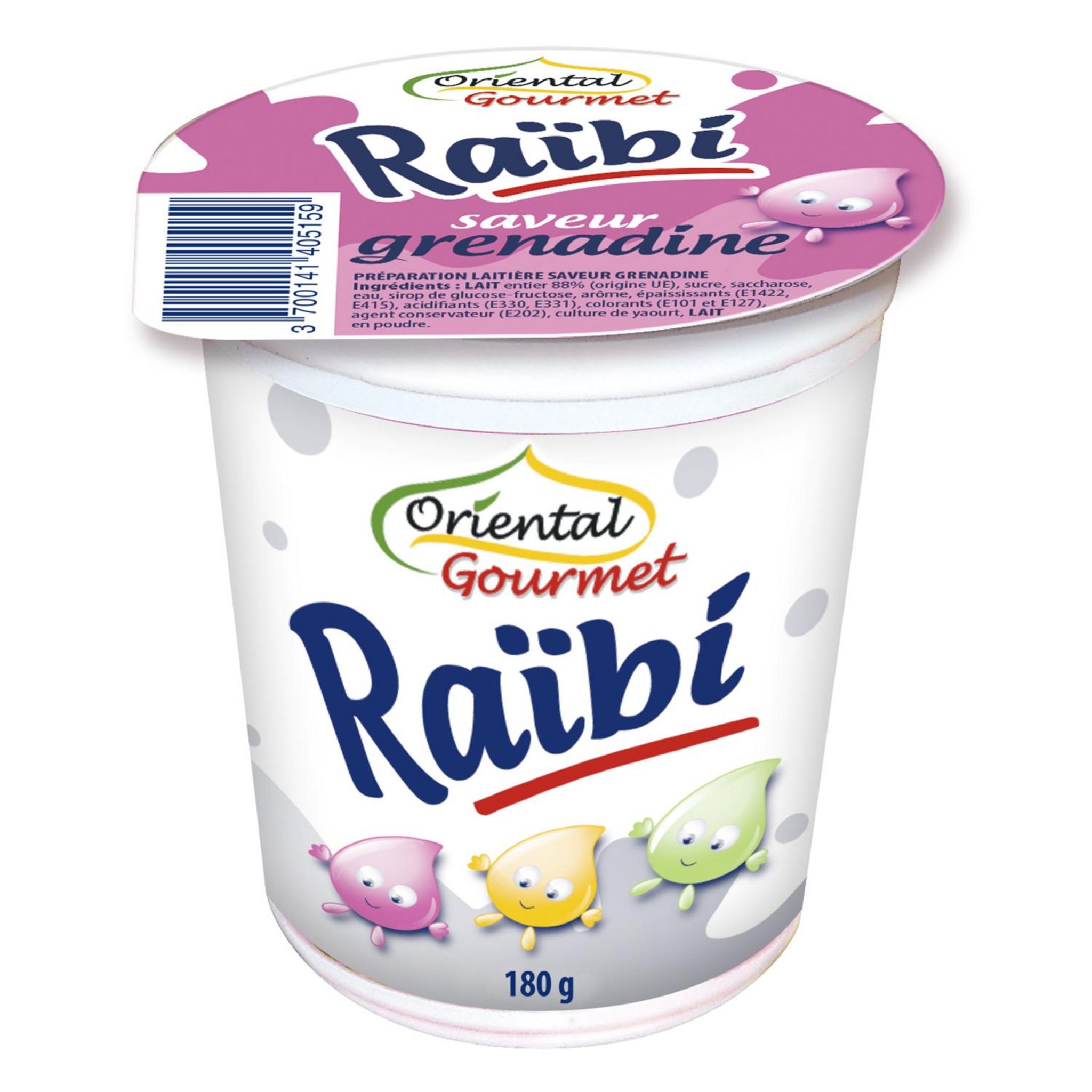 ORIENTAL GOURMET Raïbi saveur grenadine 180g