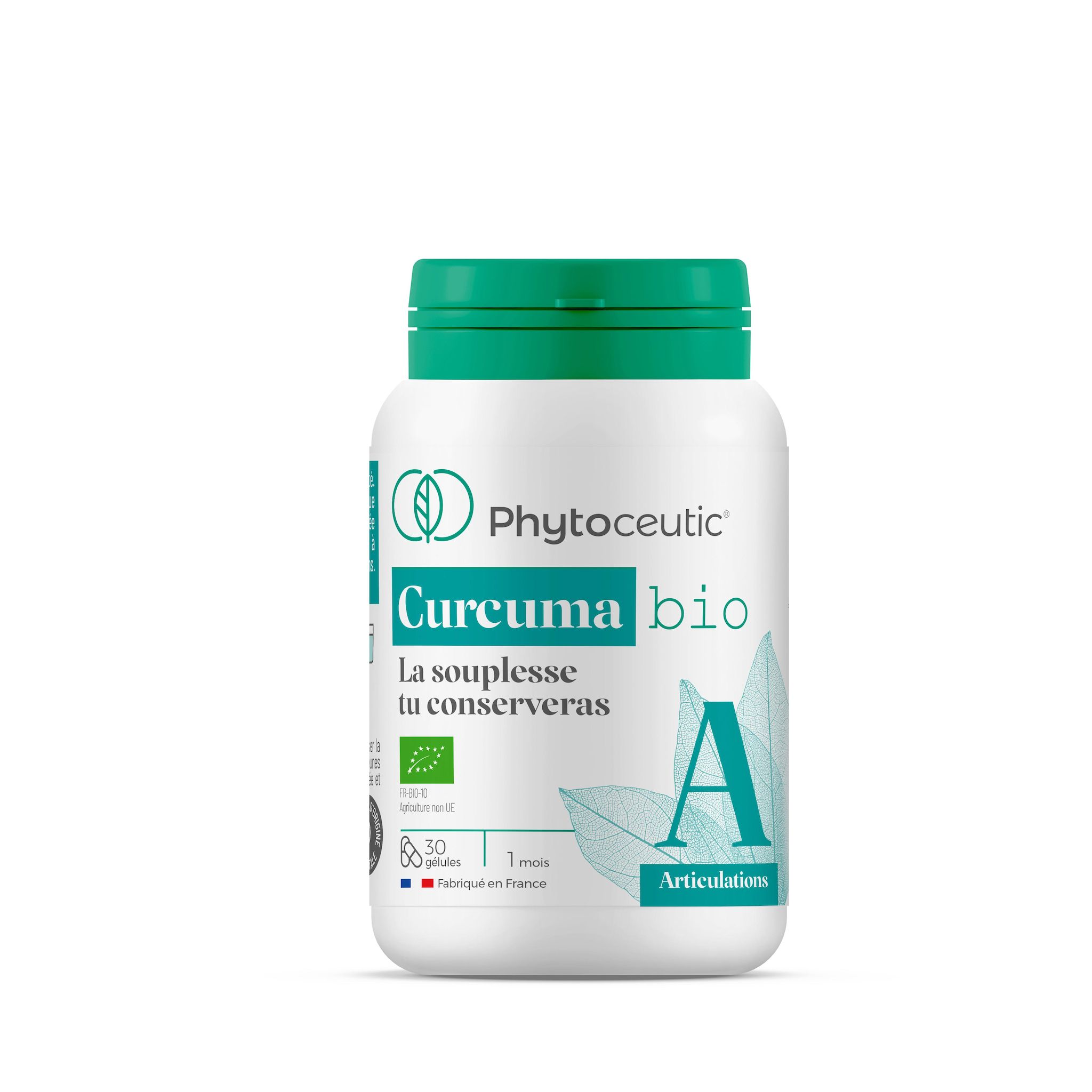 PHYTOCEUTIC Gélules curcuma bio 30 gélules