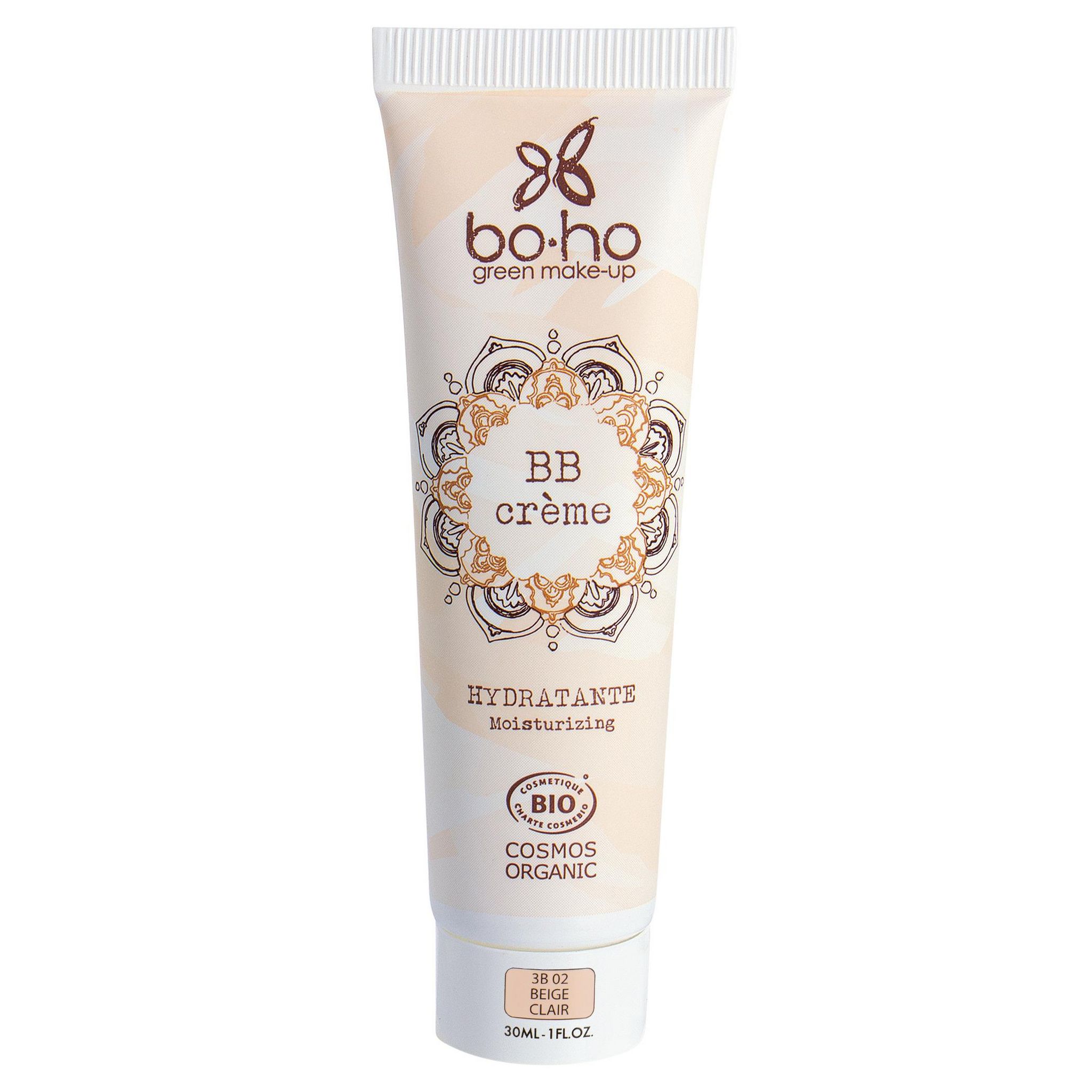 BOHO GREEN BB Crème hydratante 02 beige clair bio 30ml