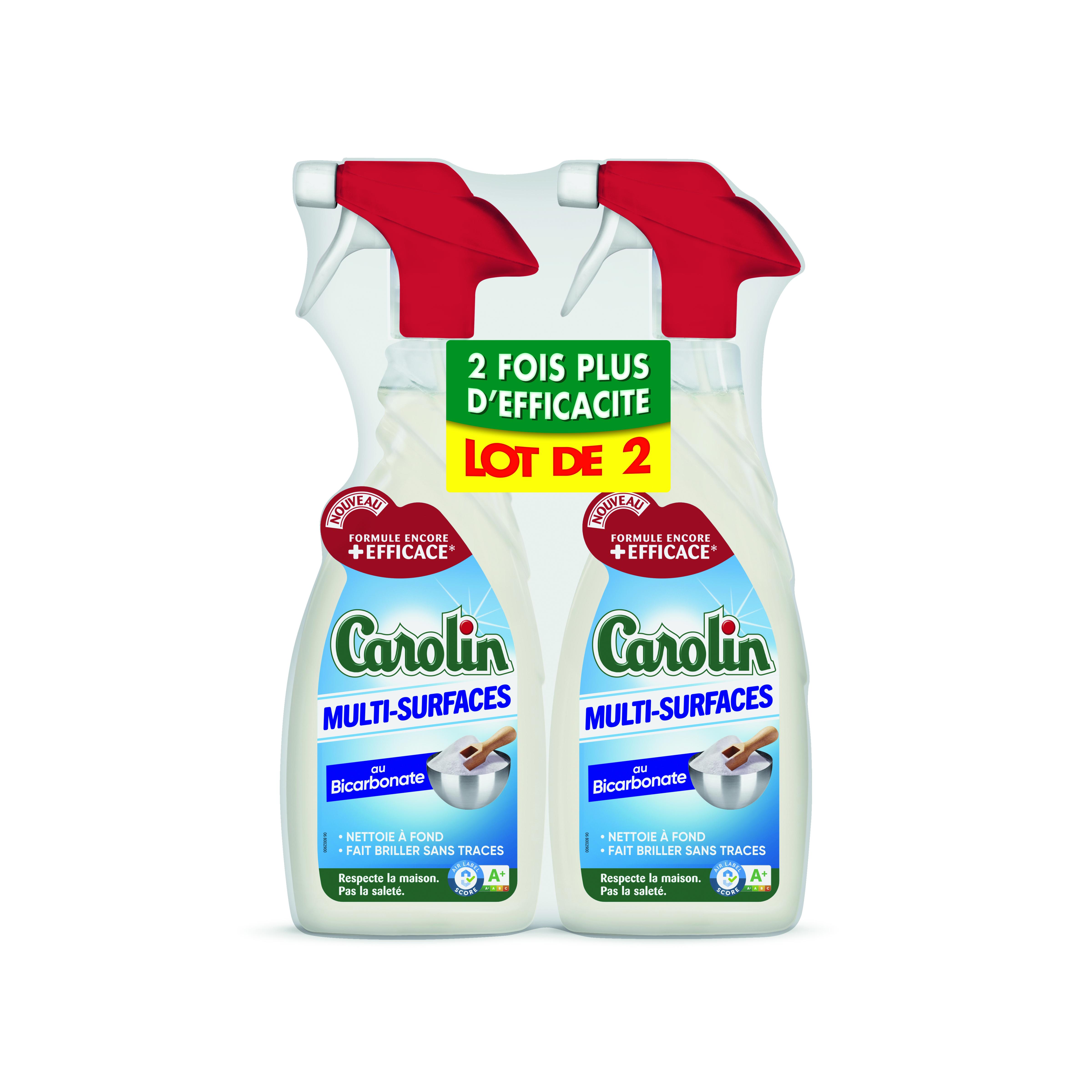 CAROLIN Pistolet nettoyant multi surfaces au bicarbonate 650ml 2