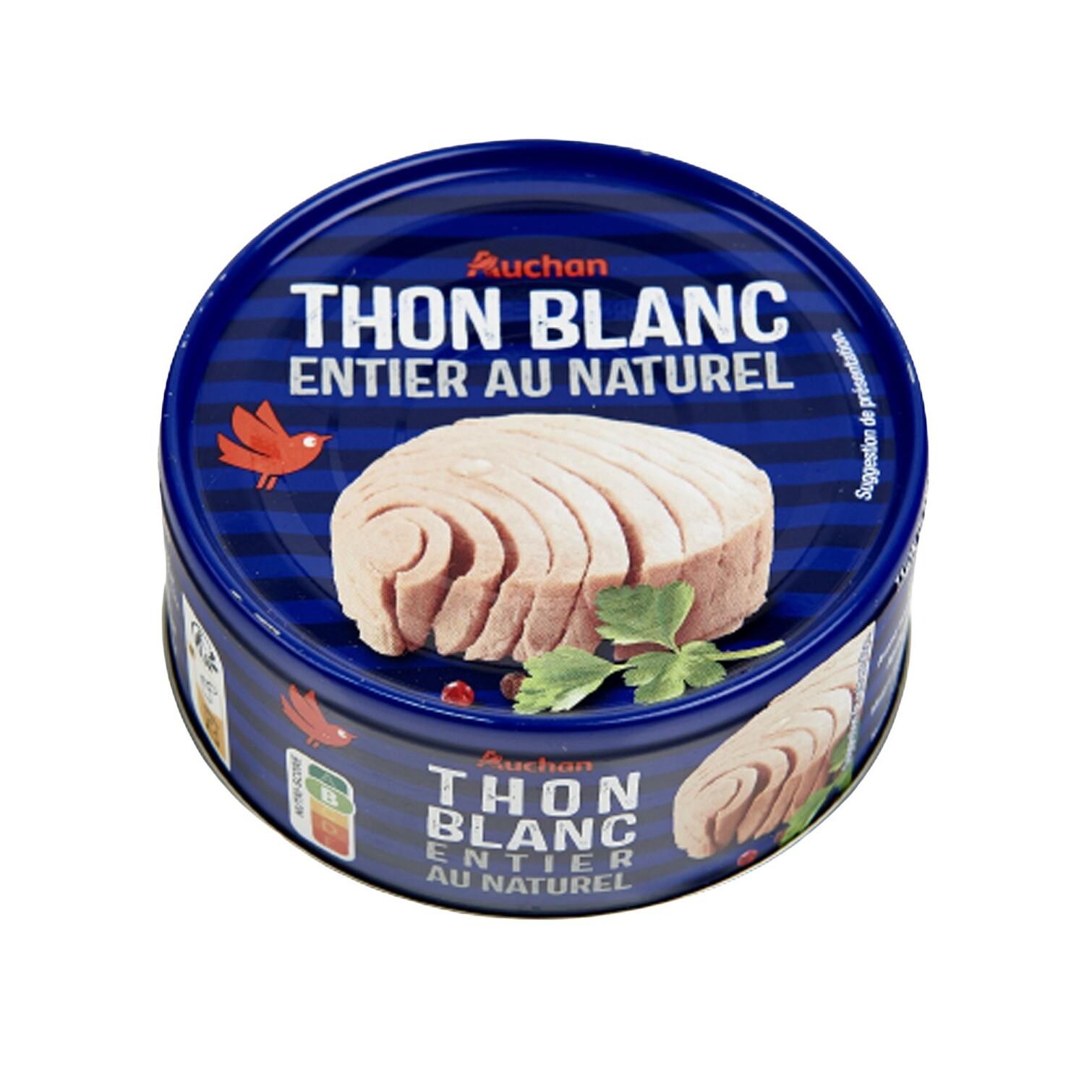 Voir la diapositive 3 : AUCHAN Thon blanc 112g