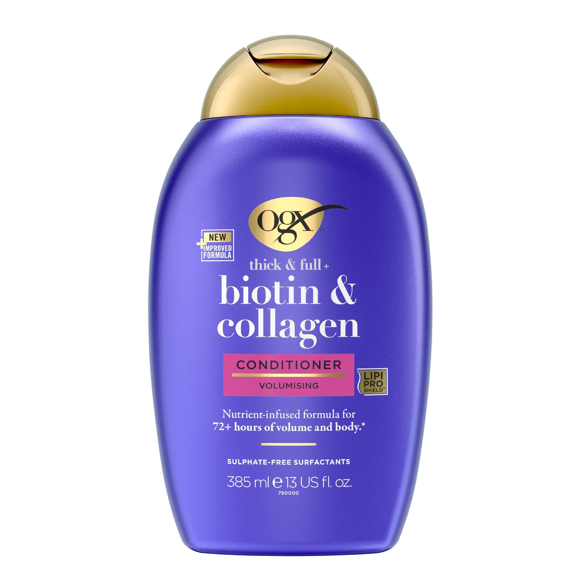 OGX Shampooing biotine et collagène 385ml