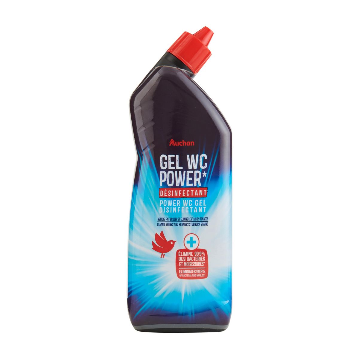 AUCHAN Gel WC power désinfectant 750ml