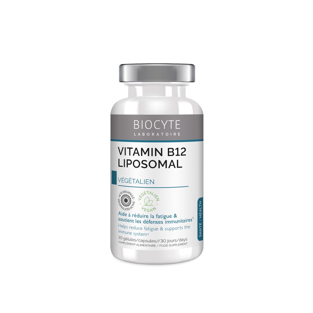BIOCYTE Gélules de vitamine B12 30 gélules