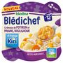 Voir la diapositive 2 : BLEDINA Blédichef assiette de crémeux de potiron panais boulghour et fromage kiri dès 12 mois 2x230g