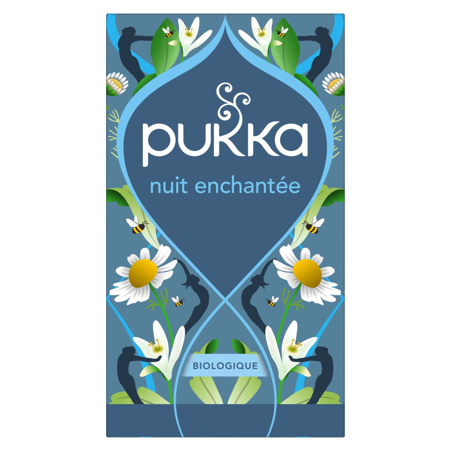 Voir la diapositive 2 : PUKKA Infusion bio nuit enchantée 20 sachets 36g